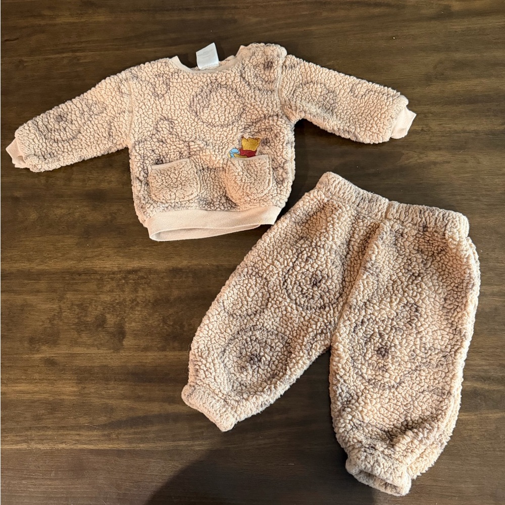 Disney Kids Matching Set - Tan Winnie the Pooh